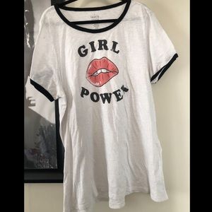 Plus size “Girl Power” T-shirt